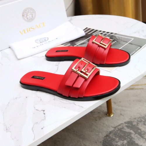 Cheap Versace Slippers For Women #1074559 Replica Wholesale [$85.00 USD] [ITEM#1074559] on Replica Versace Slippers
