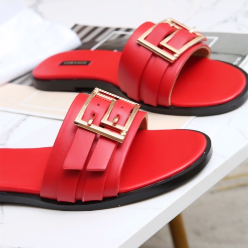 Cheap Versace Slippers For Women #1074559 Replica Wholesale [$85.00 USD] [ITEM#1074559] on Replica Versace Slippers