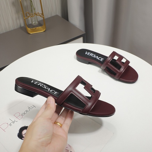 Cheap Versace Slippers For Women #1074569 Replica Wholesale [$80.00 USD] [ITEM#1074569] on Replica Versace Slippers