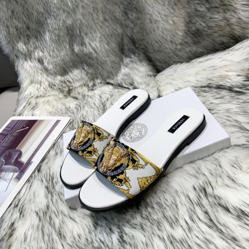 Cheap Versace Slippers For Women #1074597 Replica Wholesale [$80.00 USD] [ITEM#1074597] on Replica Versace Slippers