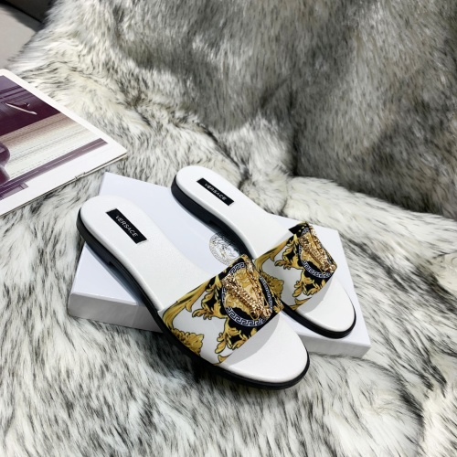 Cheap Versace Slippers For Women #1074597 Replica Wholesale [$80.00 USD] [ITEM#1074597] on Replica Versace Slippers