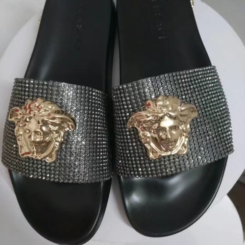 Cheap Versace Slippers For Women #1074624 Replica Wholesale [$60.00 USD] [ITEM#1074624] on Replica Versace Slippers