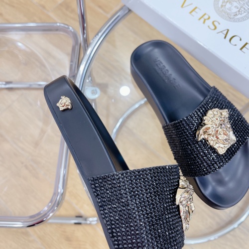 Cheap Versace Slippers For Women #1074632 Replica Wholesale [$60.00 USD] [ITEM#1074632] on Replica Versace Slippers
