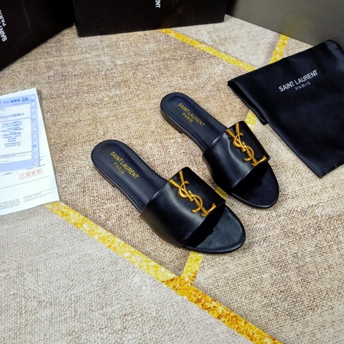 Cheap Yves Saint Laurent YSL Slippers For Women #1075073 Replica Wholesale [$52.00 USD] [ITEM#1075073] on Replica Yves Saint Laurent YSL Slippers