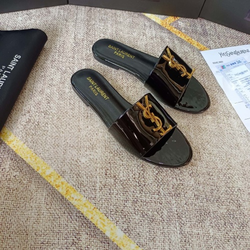 Cheap Yves Saint Laurent YSL Slippers For Women #1075086 Replica Wholesale [$52.00 USD] [ITEM#1075086] on Replica Yves Saint Laurent YSL Slippers