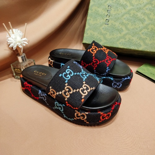 Cheap Gucci Slippers For Women #1075123 Replica Wholesale [$52.00 USD] [ITEM#1075123] on Replica Gucci Slippers