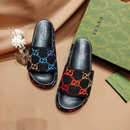 Cheap Gucci Slippers For Women #1075123 Replica Wholesale [$52.00 USD] [ITEM#1075123] on Replica Gucci Slippers