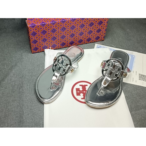 Cheap Tory Burch TB Slippers For Women #1075184 Replica Wholesale [$45.00 USD] [ITEM#1075184] on Replica Tory Burch TB Slippers