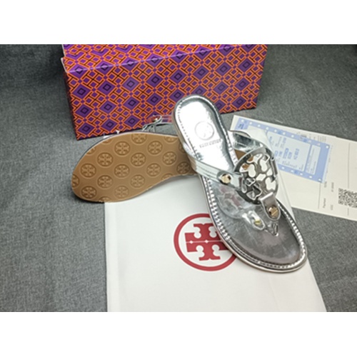 Cheap Tory Burch TB Slippers For Women #1075184 Replica Wholesale [$45.00 USD] [ITEM#1075184] on Replica Tory Burch TB Slippers