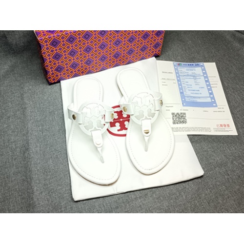 Cheap Tory Burch TB Slippers For Women #1075185 Replica Wholesale [$40.00 USD] [ITEM#1075185] on Replica Tory Burch TB Slippers