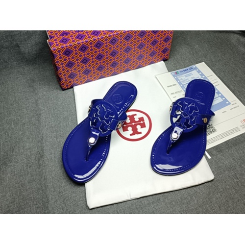 Cheap Tory Burch TB Slippers For Women #1075187 Replica Wholesale [$45.00 USD] [ITEM#1075187] on Replica Tory Burch TB Slippers