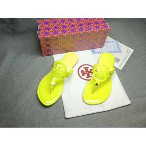 Cheap Tory Burch TB Slippers For Women #1075198 Replica Wholesale [$42.00 USD] [ITEM#1075198] on Replica Tory Burch TB Slippers