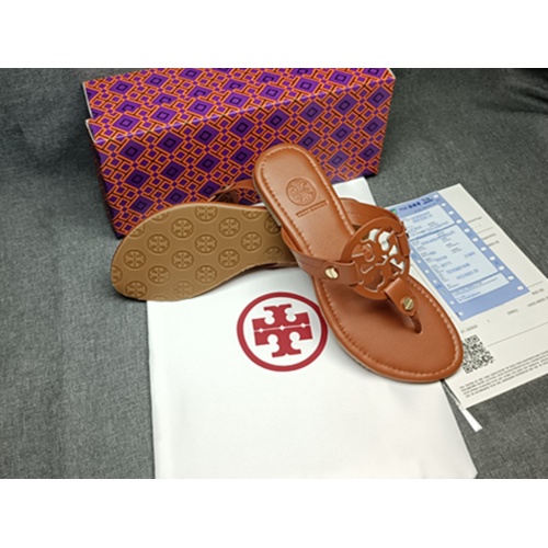 Cheap Tory Burch TB Slippers For Women #1075199 Replica Wholesale [$42.00 USD] [ITEM#1075199] on Replica Tory Burch TB Slippers