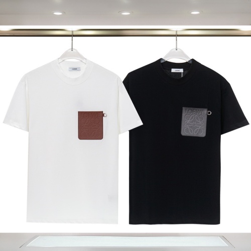 Cheap LOEWE T-Shirts Short Sleeved For Unisex #1075450 Replica Wholesale [$32.00 USD] [ITEM#1075450] on Replica LOEWE T-Shirts