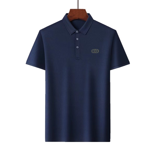 Cheap Salvatore Ferragamo T-Shirts Short Sleeved For Men #1075554 Replica Wholesale [$25.00 USD] [ITEM#1075554] on Replica Salvatore Ferragamo T-Shirts