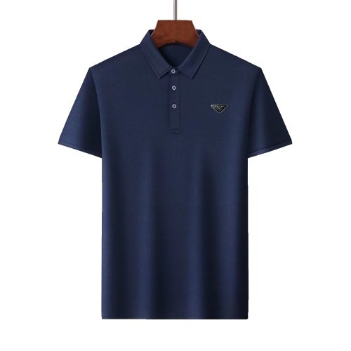 Cheap Prada T-Shirts Short Sleeved For Men #1075560 Replica Wholesale [$25.00 USD] [ITEM#1075560] on Replica Prada T-Shirts