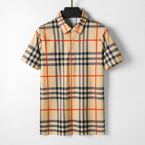 Cheap Burberry T-Shirts Short Sleeved For Men #1075626 Replica Wholesale [$27.00 USD] [ITEM#1075626] on Replica Burberry T-Shirts