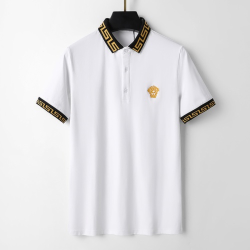 Cheap Versace T-Shirts Short Sleeved For Men #1075642 Replica Wholesale [$27.00 USD] [ITEM#1075642] on Replica Versace T-Shirts