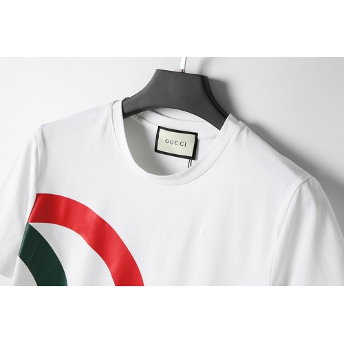 Cheap Gucci T-Shirts Short Sleeved For Men #1075685 Replica Wholesale [$25.00 USD] [ITEM#1075685] on Replica Gucci T-Shirts