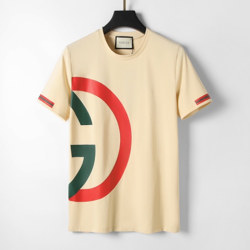 Cheap Gucci T-Shirts Short Sleeved For Men #1075686 Replica Wholesale [$25.00 USD] [ITEM#1075686] on Replica Gucci T-Shirts