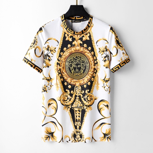 Cheap Versace T-Shirts Short Sleeved For Men #1075693 Replica Wholesale [$25.00 USD] [ITEM#1075693] on Replica Versace T-Shirts