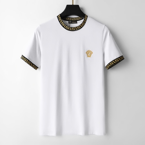 Cheap Versace T-Shirts Short Sleeved For Men #1075694 Replica Wholesale [$25.00 USD] [ITEM#1075694] on Replica Versace T-Shirts