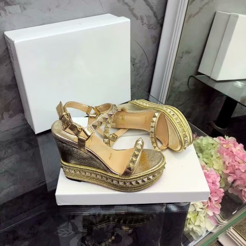 Cheap Christian Louboutin Sandal For Women #1075714 Replica Wholesale [$98.00 USD] [ITEM#1075714] on Replica Christian Louboutin Sandal