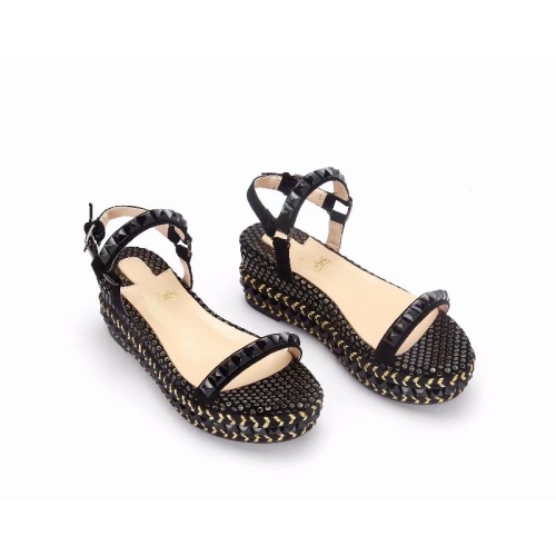 Cheap Christian Louboutin Sandal For Women #1075730 Replica Wholesale [$98.00 USD] [ITEM#1075730] on Replica Christian Louboutin Sandal
