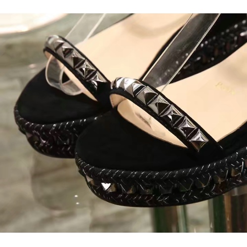 Cheap Christian Louboutin Sandal For Women #1075770 Replica Wholesale [$98.00 USD] [ITEM#1075770] on Replica Christian Louboutin Sandal