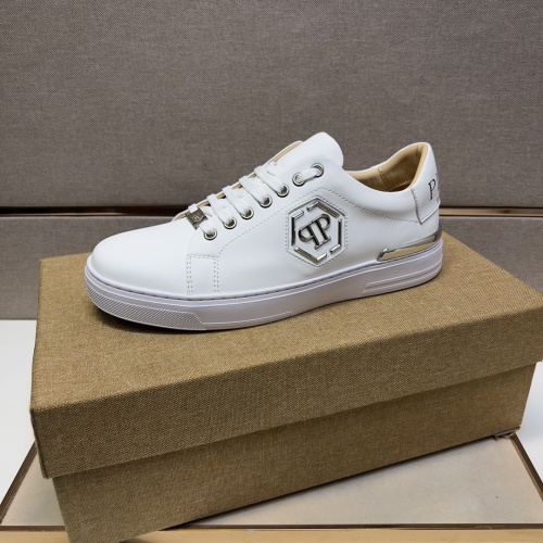 Cheap Philipp Plein Casual Shoes For Men #1076209 Replica Wholesale [$92.00 USD] [ITEM#1076209] on Replica Philipp Plein PP Casual Shoes