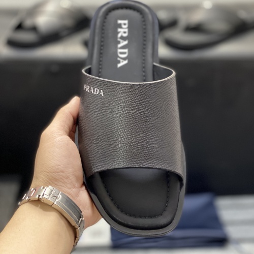 Cheap Prada Slippers For Men #1076222 Replica Wholesale [$64.00 USD] [ITEM#1076222] on Replica Prada Slippers