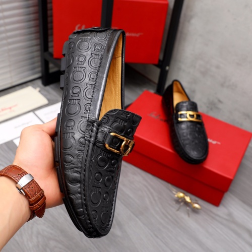 Cheap Salvatore Ferragamo Leather Shoes For Men #1076268 Replica Wholesale [$68.00 USD] [ITEM#1076268] on Replica Salvatore Ferragamo Leather Shoes