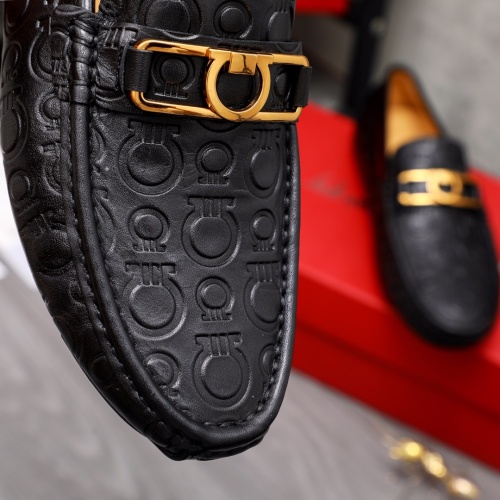 Cheap Salvatore Ferragamo Leather Shoes For Men #1076268 Replica Wholesale [$68.00 USD] [ITEM#1076268] on Replica Salvatore Ferragamo Leather Shoes