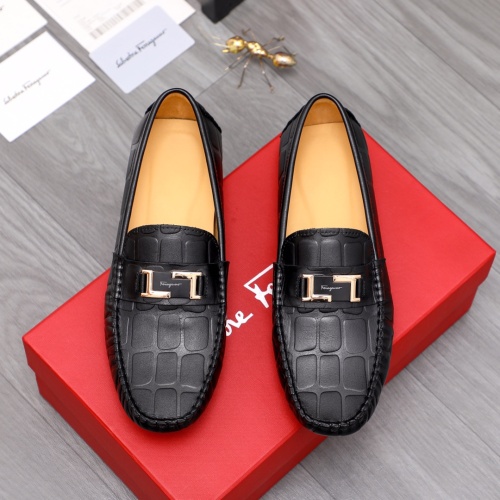 Cheap Salvatore Ferragamo Leather Shoes For Men #1076269 Replica Wholesale [$68.00 USD] [ITEM#1076269] on Replica Salvatore Ferragamo Leather Shoes
