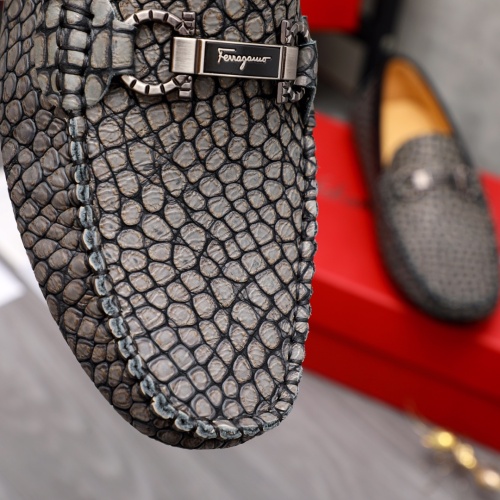 Cheap Salvatore Ferragamo Leather Shoes For Men #1076271 Replica Wholesale [$68.00 USD] [ITEM#1076271] on Replica Salvatore Ferragamo Leather Shoes