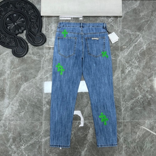 Cheap Chrome Hearts Jeans For Unisex #1076341 Replica Wholesale [$48.00 USD] [ITEM#1076341] on Replica Chrome Hearts Jeans