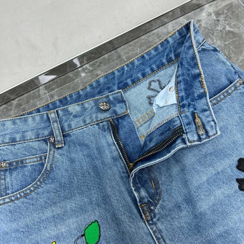 Cheap Chrome Hearts Jeans For Unisex #1076343 Replica Wholesale [$56.00 USD] [ITEM#1076343] on Replica Chrome Hearts Jeans