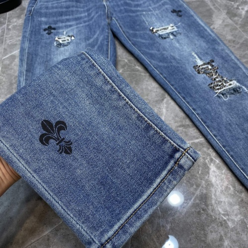 Cheap Chrome Hearts Jeans For Unisex #1076346 Replica Wholesale [$56.00 USD] [ITEM#1076346] on Replica Chrome Hearts Jeans