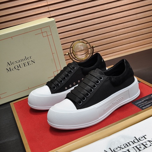 Cheap Alexander McQueen Casual Shoes For Men #1076371 Replica Wholesale [$80.00 USD] [ITEM#1076371] on Replica Alexander McQueen Casual Shoes