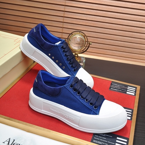 Cheap Alexander McQueen Casual Shoes For Men #1076373 Replica Wholesale [$80.00 USD] [ITEM#1076373] on Replica Alexander McQueen Casual Shoes