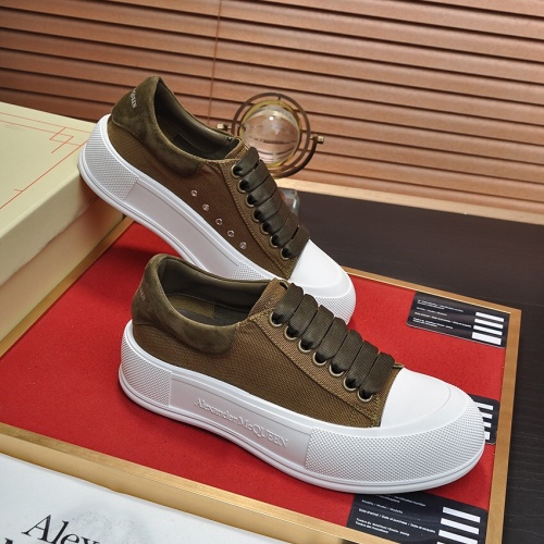 Cheap Alexander McQueen Casual Shoes For Men #1076375 Replica Wholesale [$80.00 USD] [ITEM#1076375] on Replica Alexander McQueen Casual Shoes