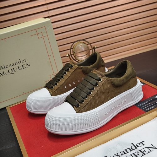 Cheap Alexander McQueen Casual Shoes For Women #1076376 Replica Wholesale [$80.00 USD] [ITEM#1076376] on Replica Alexander McQueen Casual Shoes