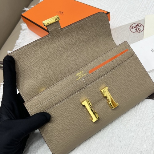 Cheap Hermes AAA Quality Wallets #1076478 Replica Wholesale [$52.00 USD] [ITEM#1076478] on Replica Hermes AAA Quality Wallets