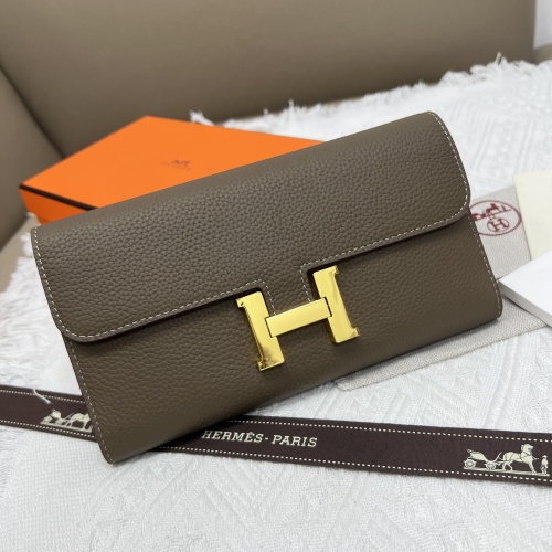 Cheap Hermes AAA Quality Wallets #1076483 Replica Wholesale [$52.00 USD] [ITEM#1076483] on Replica Hermes AAA Quality Wallets