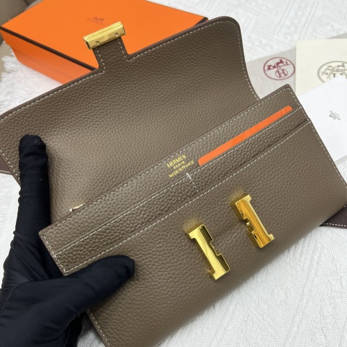 Cheap Hermes AAA Quality Wallets #1076483 Replica Wholesale [$52.00 USD] [ITEM#1076483] on Replica Hermes AAA Quality Wallets