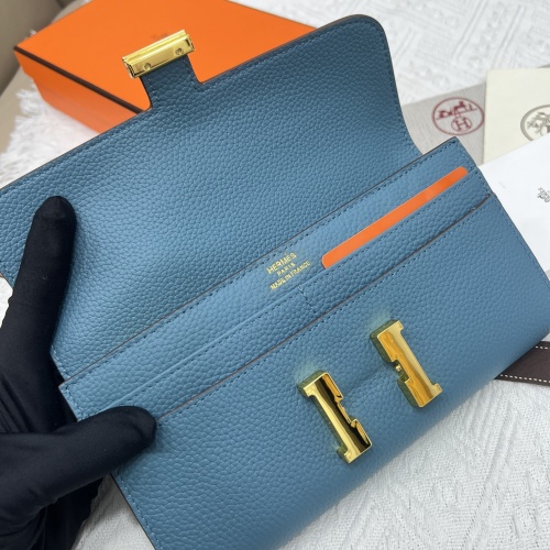 Cheap Hermes AAA Quality Wallets #1076492 Replica Wholesale [$52.00 USD] [ITEM#1076492] on Replica Hermes AAA Quality Wallets