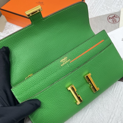 Cheap Hermes AAA Quality Wallets #1076495 Replica Wholesale [$52.00 USD] [ITEM#1076495] on Replica Hermes AAA Quality Wallets