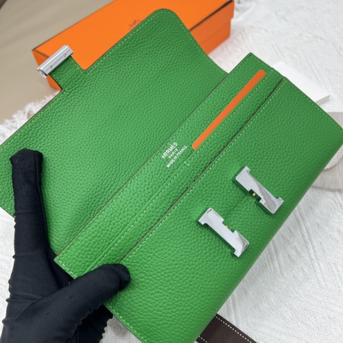 Cheap Hermes AAA Quality Wallets #1076496 Replica Wholesale [$52.00 USD] [ITEM#1076496] on Replica Hermes AAA Quality Wallets