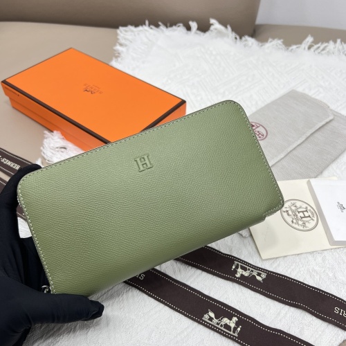 Cheap Hermes AAA Quality Wallets #1076544 Replica Wholesale [$52.00 USD] [ITEM#1076544] on Replica Hermes AAA Quality Wallets