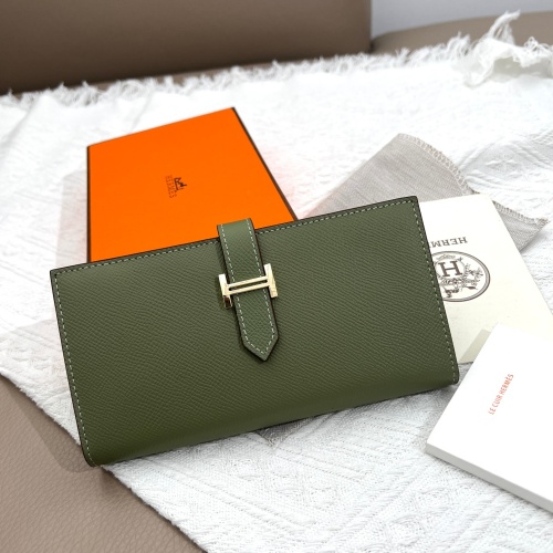 Cheap Hermes AAA Quality Wallets #1076578 Replica Wholesale [$52.00 USD] [ITEM#1076578] on Replica Hermes AAA Quality Wallets